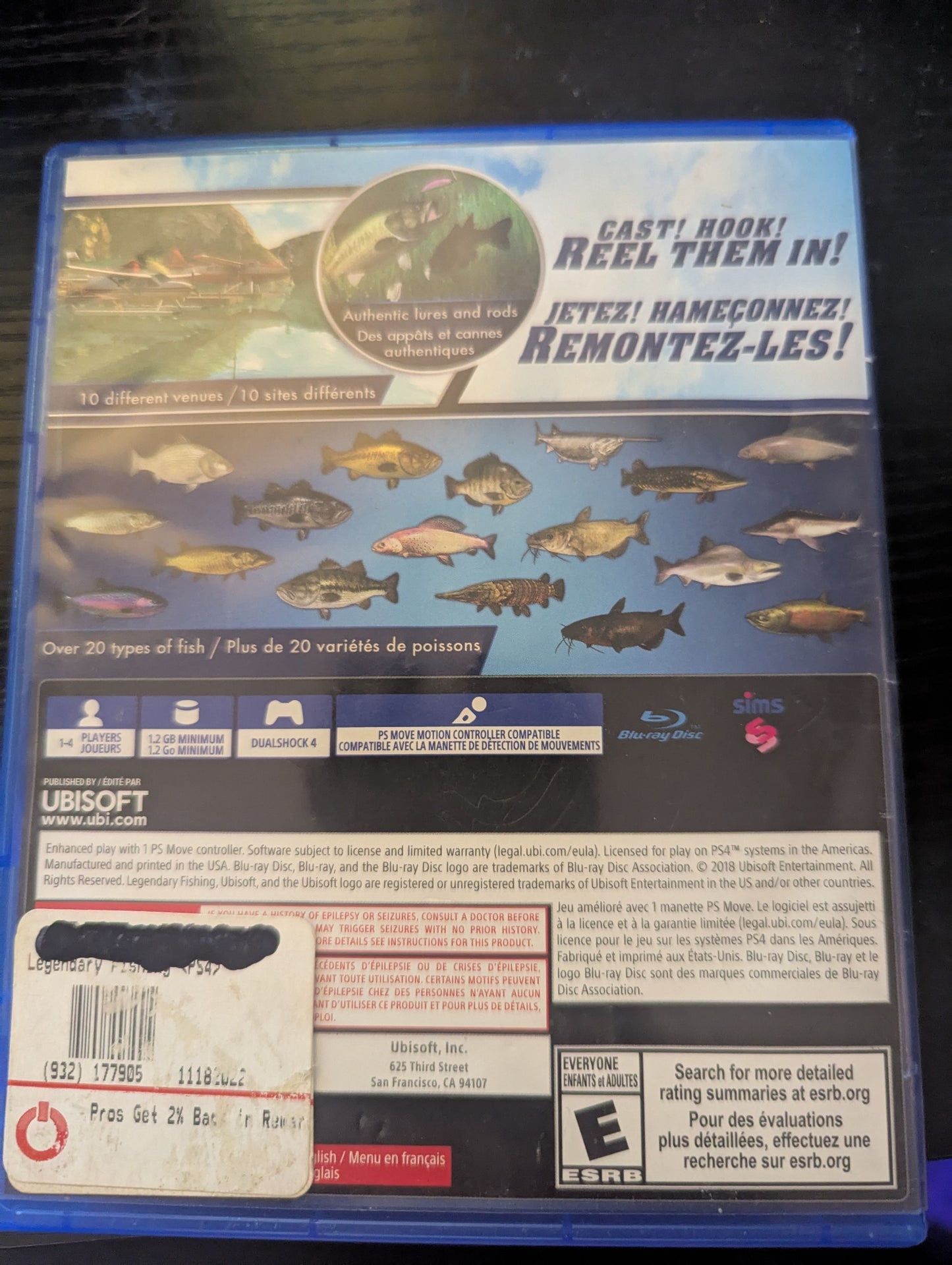 PS4 Legendary Fishing