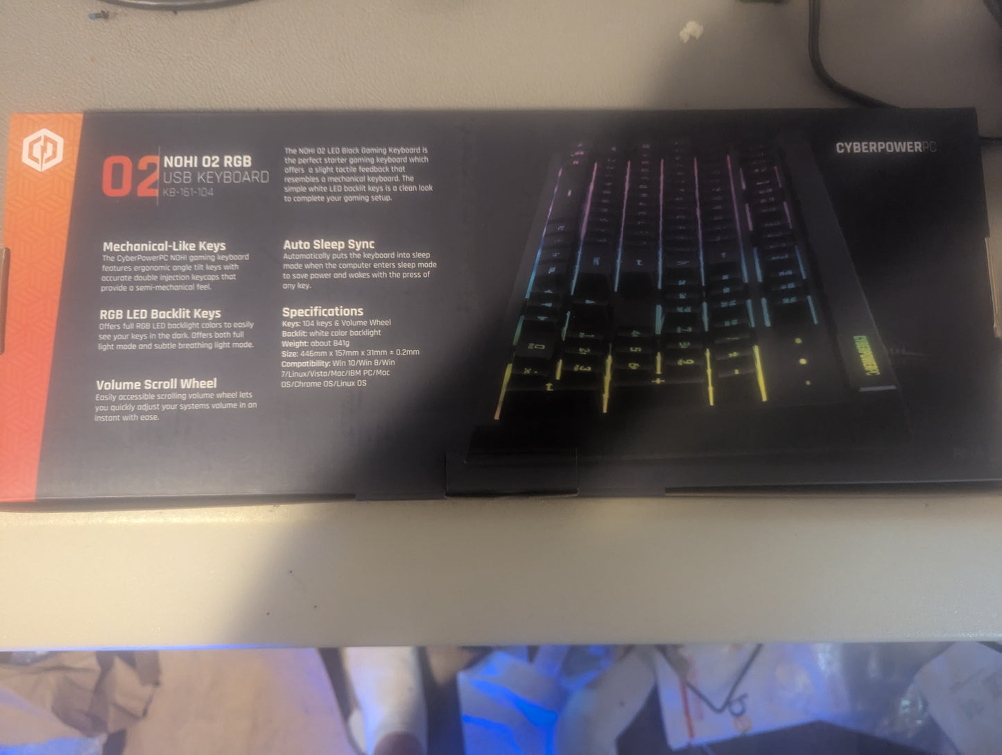 CyberPower PC Nohi 02 RGB Keyboard