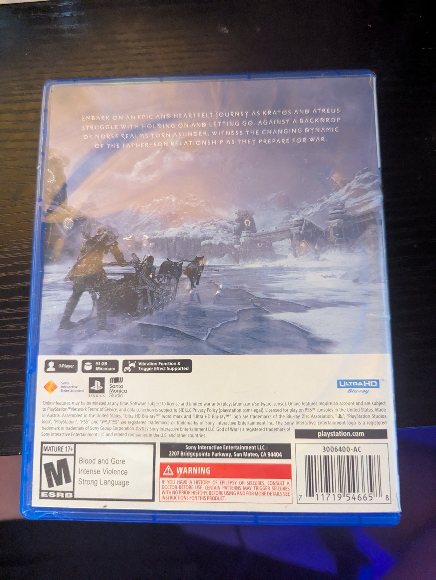 PS5 God Of War Ragnarok