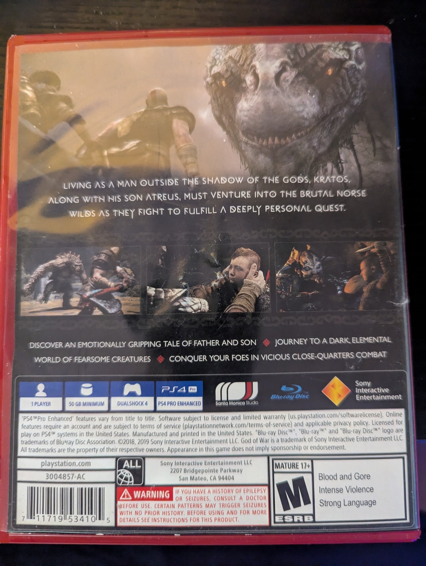 PS4 God Of War