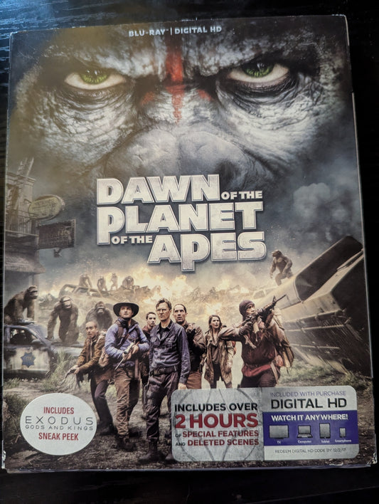 Dawn of the Planet of the Apes (Blu-ray) – Sci-Fi Action