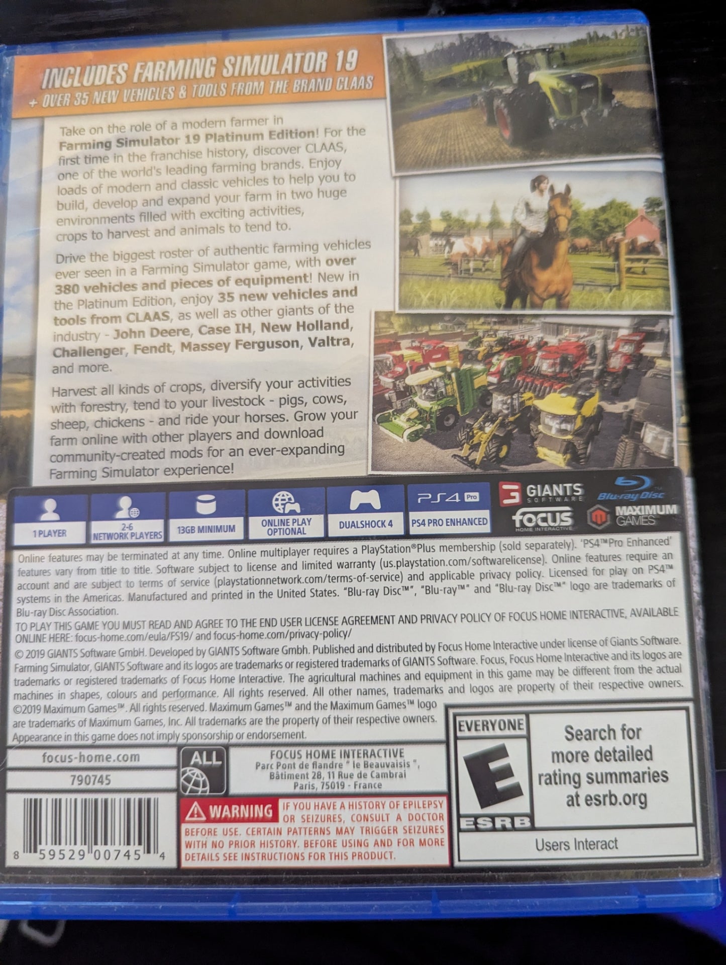 Farming Simulator 19 Platinum Edition