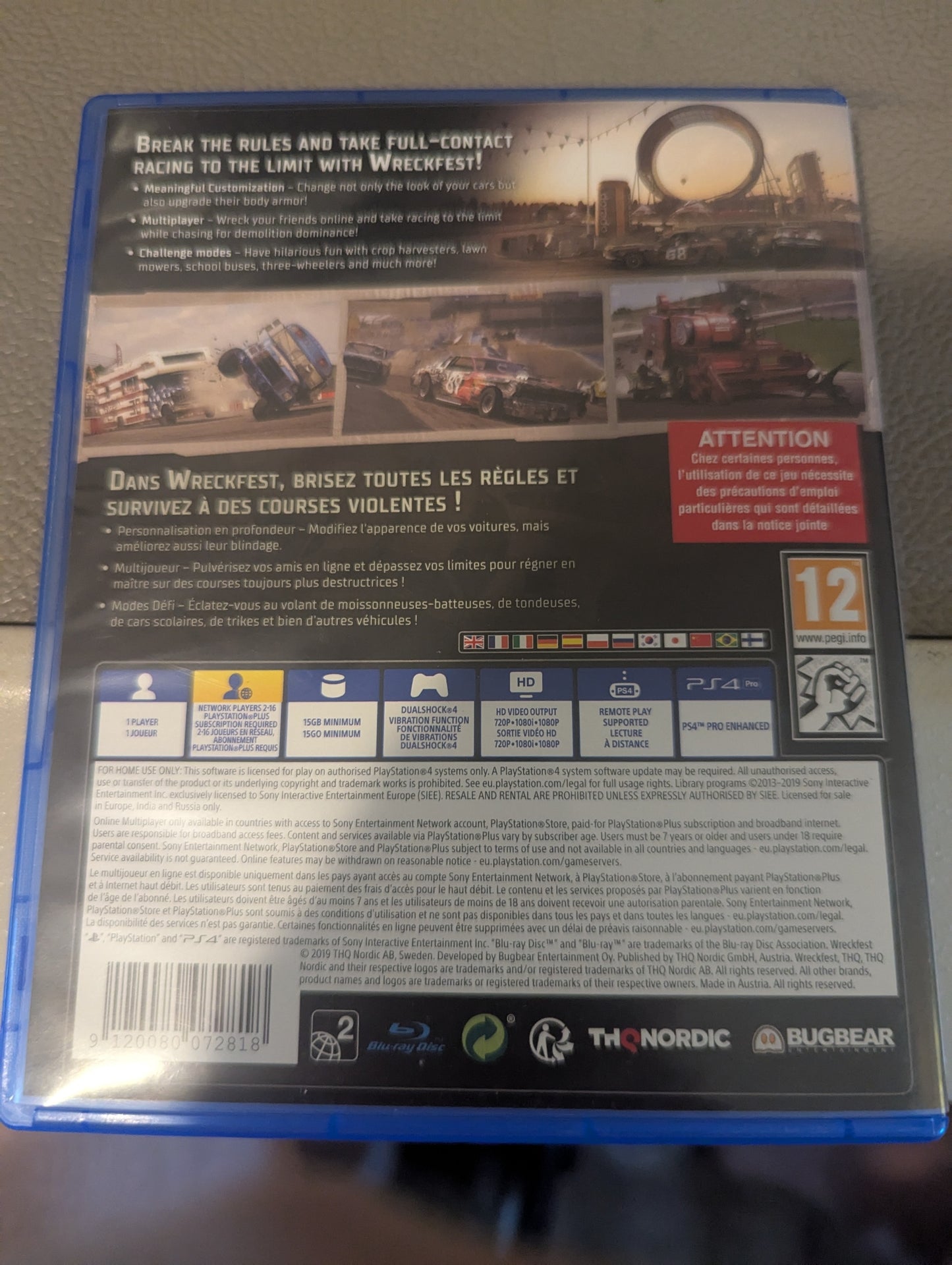 PS4 Wreckfest
