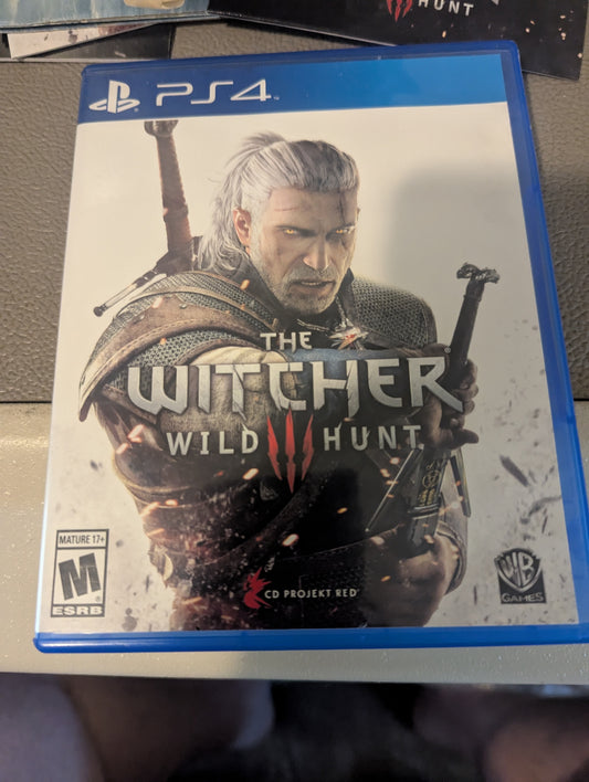 PS4 Witcher 3 Wild Hunt