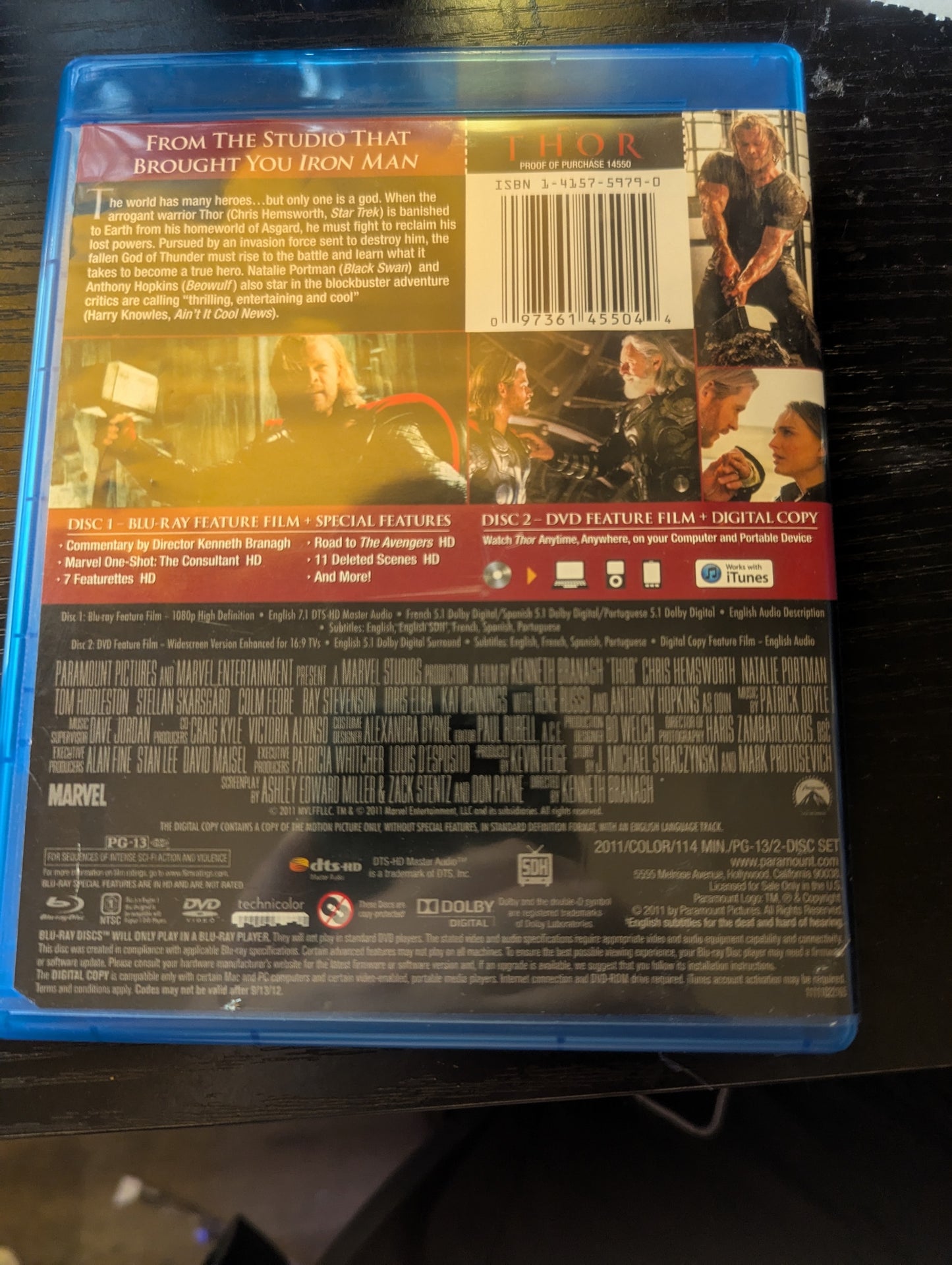 Blue Ray Thor