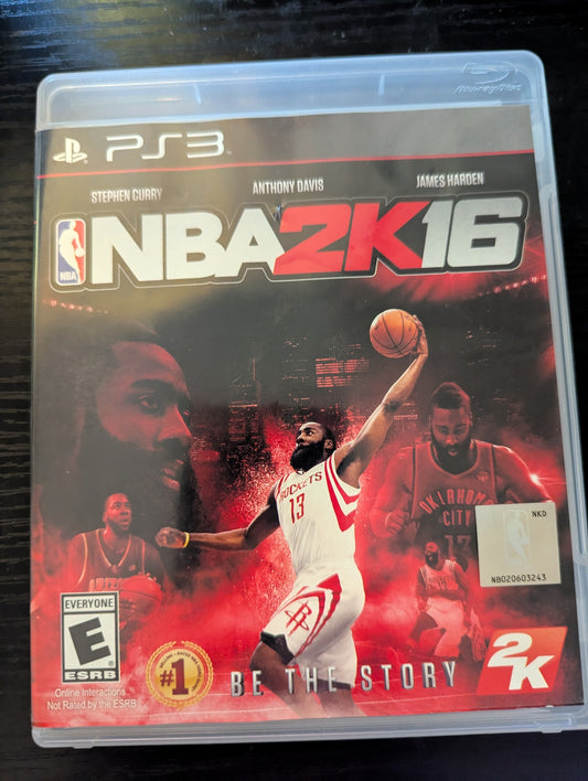 PS3 NBA 2K 16