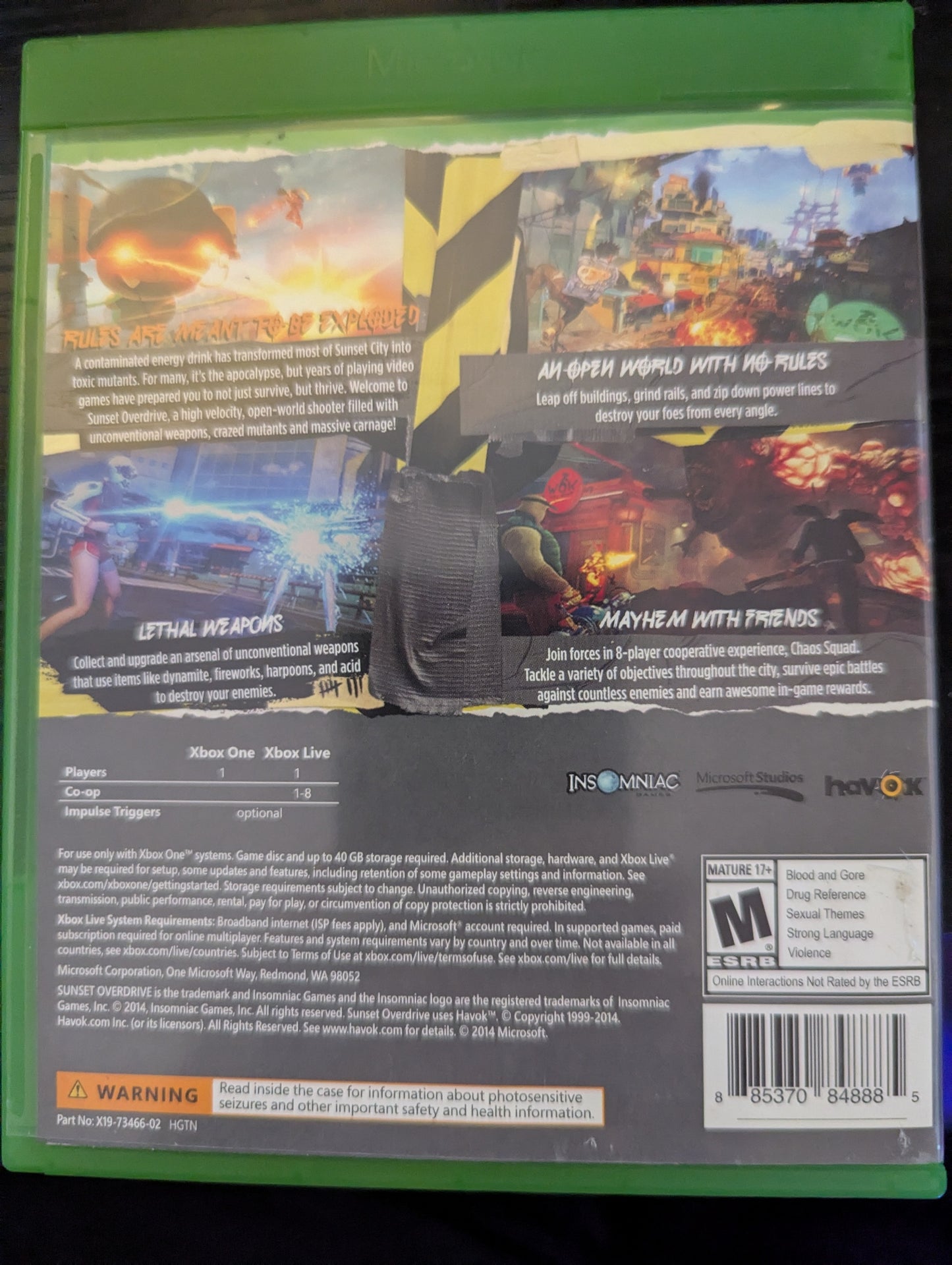Sunset Overdrive
