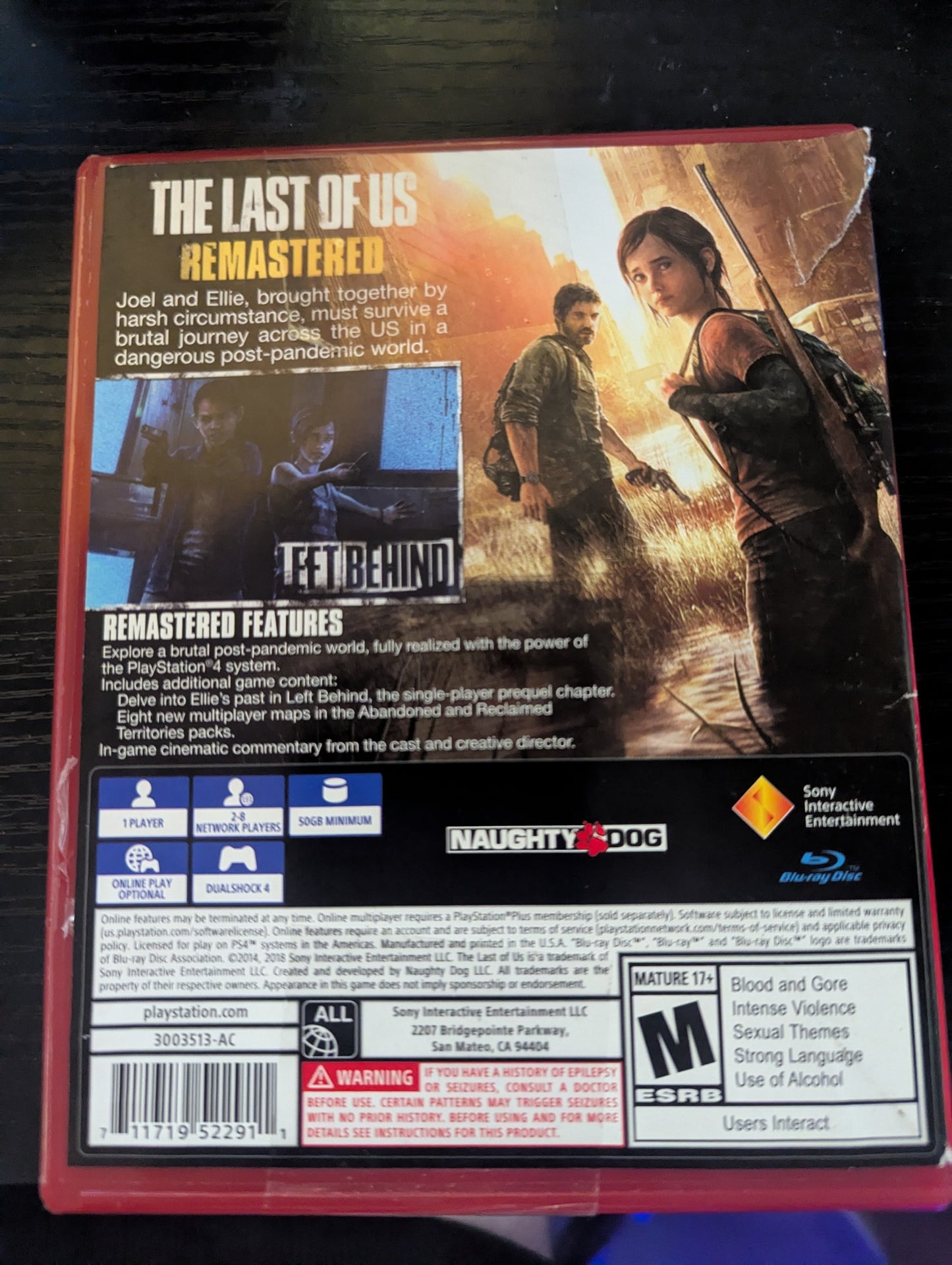 The Last of Us Remastered